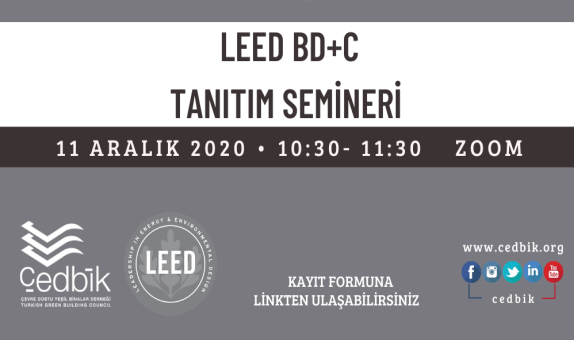 ÇEDBİK LEED BD+C Semineri
