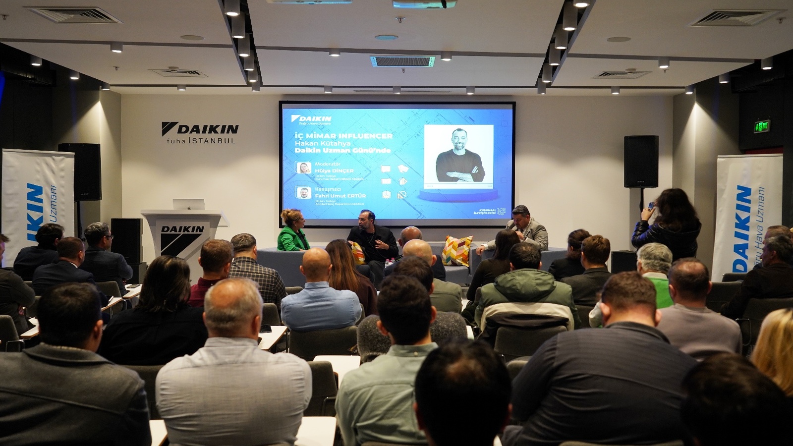 İç Mimar Hakan Kütahya, Daikin Uzman Günü'nün Konuğuydu