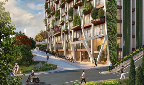 Türkiye'nin ilk Dikey Ormanı GREENOX, Türkiye'nin ilk EDGE Sertifikalı Projesi Oldu Türkiye'nin ilk Dikey Ormanı GREENOX, Türkiye'nin ilk EDGE Sertifikalı Projesi Oldu