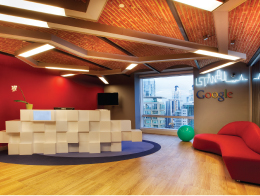 LEED Commercial Interior Gold Sertifikalı Google İstanbul Ofisi
