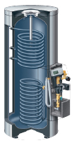 Güneş kolektörleri ile kazanın birlikte kullanıldığı bir çözüm... Viessmann Vitocell 100-B CVBA Güneş kolektörleri ile kazanın birlikte kullanıldığı bir çözüm... Viessmann Vitocell 100-B CVBA