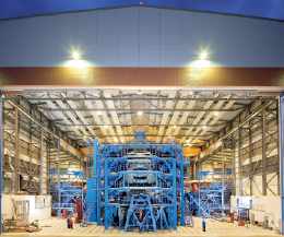 Dresden'de Bir Uçak Hangarı